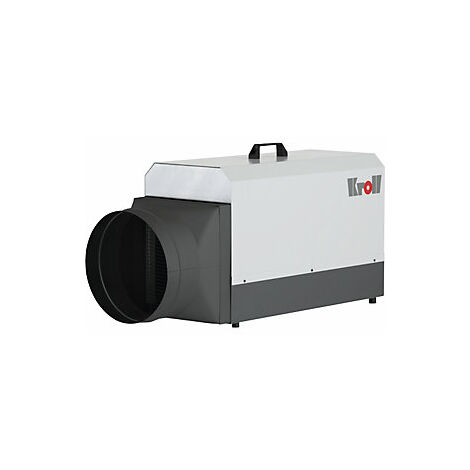 Calefactor eléctrico de la serie E E 18SH caudal de aire 960