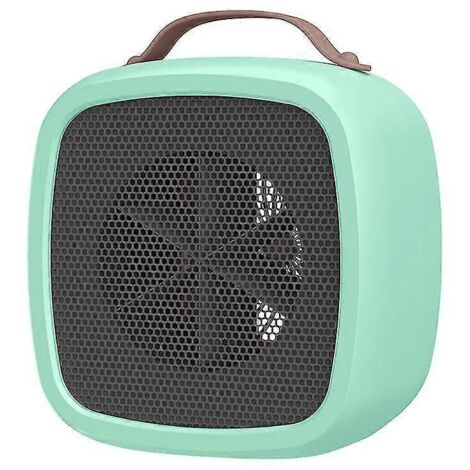 Calefactor eléctrico portátil - Calefactor eléctrico compacto con ventilador y termostato