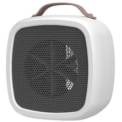 Calefactor eléctrico portátil - Calefactor eléctrico compacto con ventilador y termostato