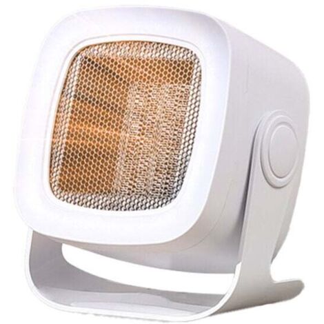 Calefactor eléctrico PTC con oscilación de 90°, 2 modos, compacto y portátil, ideal para sala de estar, dormitorio y oficina.