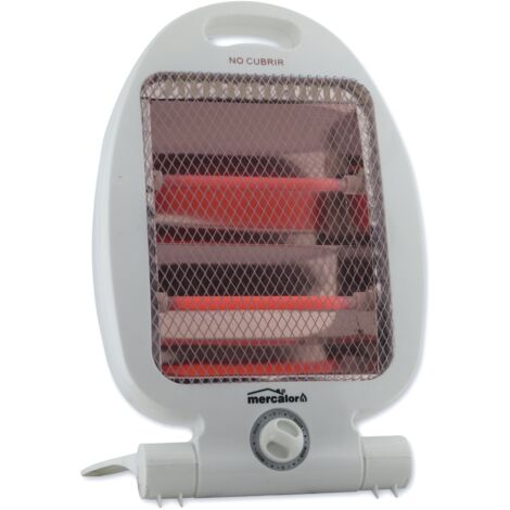Calefactor Halógeno MERCALOR Mini Jupiter MT01509 – 400/800 W  Oferta exclusiva