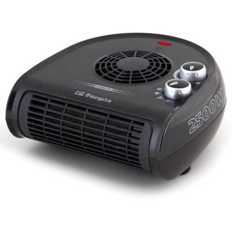 Calefactor Orbegozo FH 5032, termostato regulable, posición ventilador, rejilla frontal, 2500 W