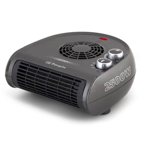 Calefactor Orbegozo FH 5131, termostato regulable, posición ventilador, rejilla frontal, 2500 W