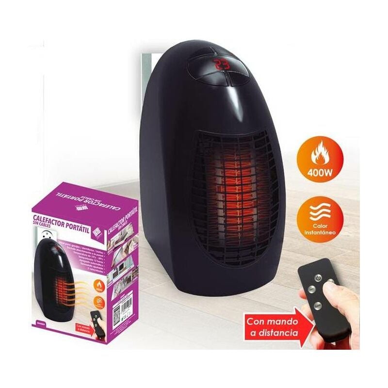 

Calefactor Portátil con Mando Distancia