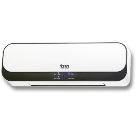 Calefactor TM Electron 2000 W Negro/Blanco Eléctrico De pared