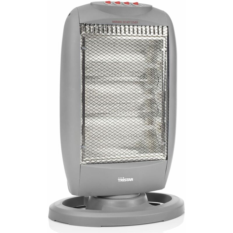 

Calefactor radiante KA-5024 1200 W - Gris - Tristar