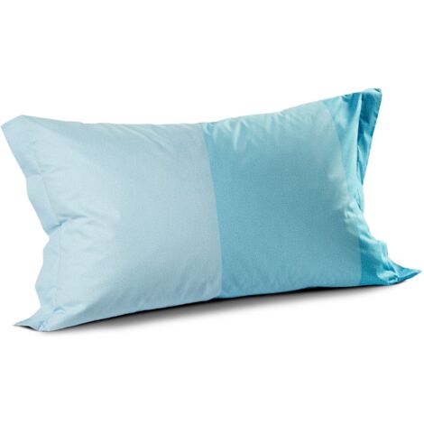 Caleffi 1003442 Cotone Joy Coppia Federe per Standard Letto, Anice