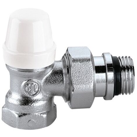 CALEFFI 431 Detentore A Squadra Cromo Ø1" Per Ferro - 431603