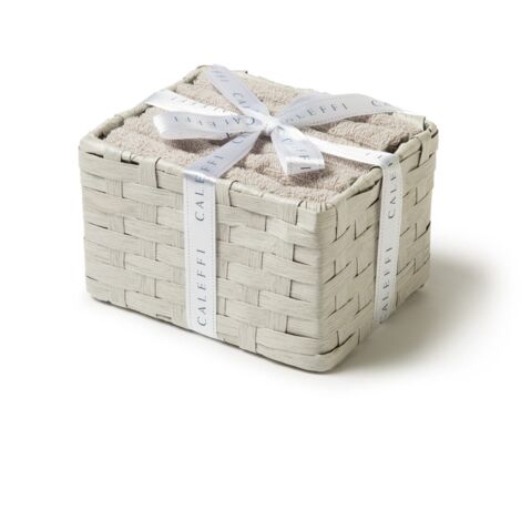 Caleffi 50998 Cotone Basic Coordinato Spugna, Grigio
