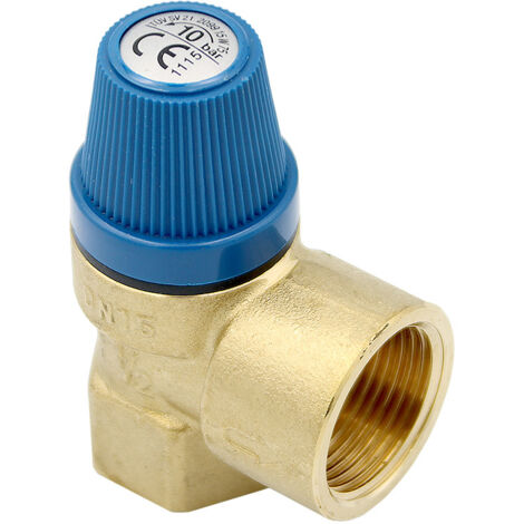 Caleffi 531 Membran-Sicherheitsventil Trinkwasser 1/2" - 10bar