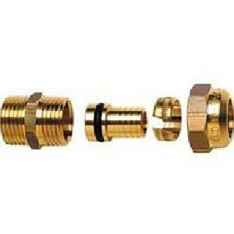 Caleffi 840464 TH - Raccord C+ standard pour tube plastique 1/2" Ø 16/20