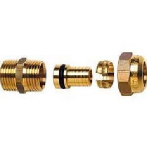 Caleffi 840464 TH – Standard C+ Anschlussstück für 1/2" Kunststoffrohr Ø 16/20