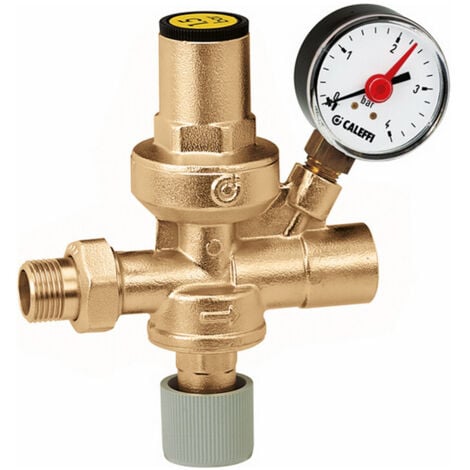 THERMADOR Caleffi Automatische Füllarmatur 1/2" mit Manometer 553140