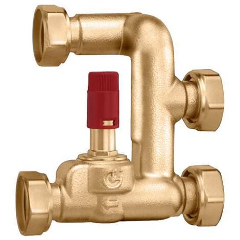 Caleffi Bypass Set für Festwert Temperaturregeleinheit DN25 Artnr. 182001