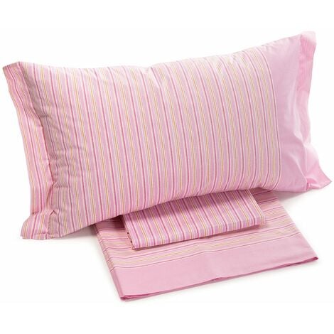 Set di lenzuola pile corallo Praga rosa miniculla