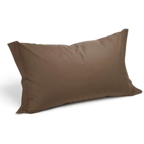 CALEFFI Coppia Federe in Cotone Cotone tinta unita Standard Caleffi Tinta Unita Moka