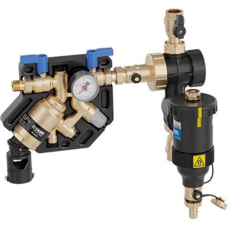 Caleffi FüllKombi BA mit DIRTMAGPLUS Anschluss FüllKombi 1/2" AG Schlammabscheider 3/4" IG DE1580010