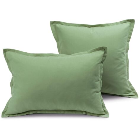 Caleffi Modern Cuscino Arredo, Microfibra , Giada, CM. 60X40, 75009