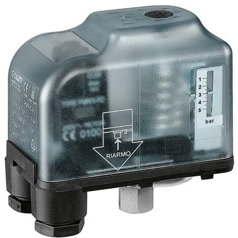 PRESSOSTATO DI SICUREZZA A RIPRISTINO MANUALE CALEFFI 625000 1/4F IP 44 (24639)