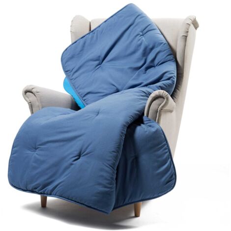CALEFFI Scaldotto - Plaid Divano e Letto 130x170 cm Morbida Microfibra Calda Avvolgente, Copridivano e Copriletto Trapuntato Artigianale e Lavabile, Coperta Copri Divano e Copri Letto Ottimo Comfort