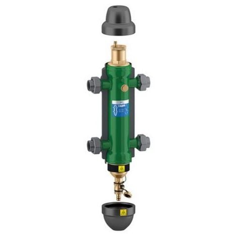 Caleffi SEP4 hydraulische Weiche 1" 549506 mit Verschraubung und Isolierung