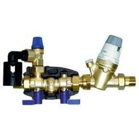 Caleffi SiCal Sicherheitsgruppe mit Druckminderer für WW-Bereiter 3/4" 10 bar DN20 DVGW DE528151