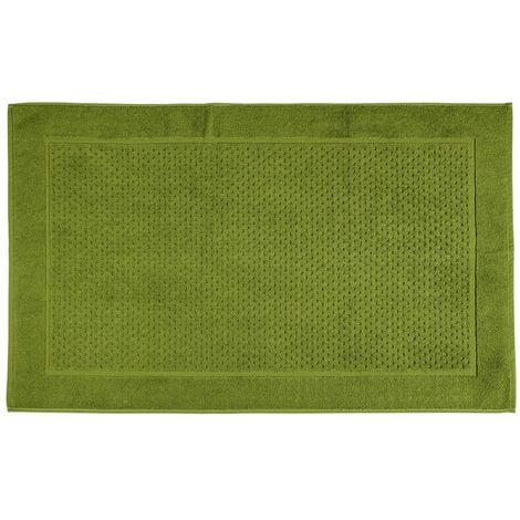 Tappeto lavabile in cotone verde 140x200 REVERSIBLE