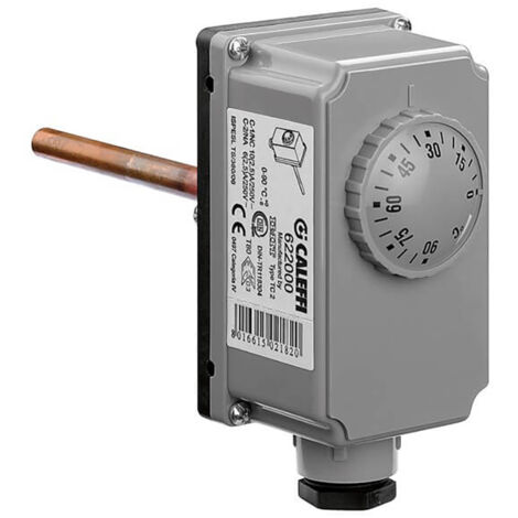 Caleffi Tauch Regelthermostat 622000 Einstellung aussen