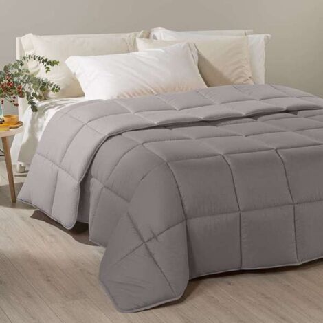 Cosybay Down Alternative - Piumone trapuntato per letto queen size, per tutte le stagioni, con inserto con linguette angolari, caldo e soffice per l'inverno e l'estate, 223,5 x 233,7 cm, colore