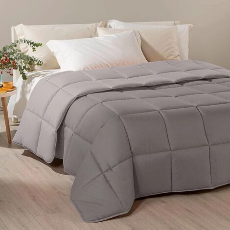 Caleffi - Trapunta Invernale Matrimoniale 260x265 in Microfibra, Piumone Matrimoniale Invernale Morbido Avvolgente, Piumino Imbottito Resistente Lavabile, Coperta Trapuntata Anallergica Made in Italy