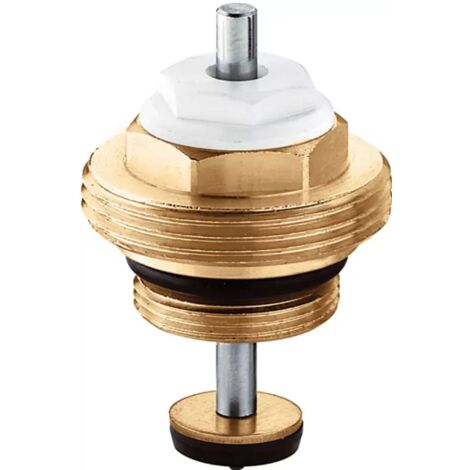 Caleffi – Vis de rechange pour vannes de zone F69240 – Laiton – Filetage plomberie – Soufflet pour vannes thermostatiques – Série 676