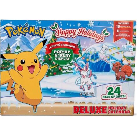 Calendario adviento pokemon deluxe holiday 2022