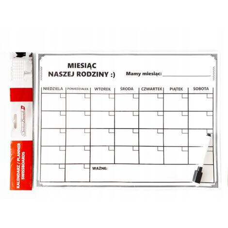 Calendario de nevera de 30x40