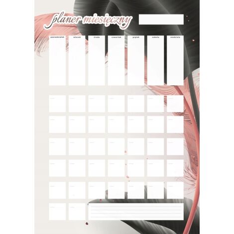 CALENDARIO MAGNETICO DA FRIGO PLANNER 40x56cm