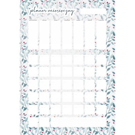 CALENDARIO MAGNÉTICO PLANIFICADOR DE NEVERA 30x42,5CM