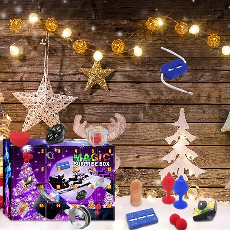 Calendrier de l'Avent 2022, Cadeau Noel Enfant Calendrier Avent Cadeau Fille 3-12 Ans Fidget Toys Anti Stress Cadeaux Noel Jeux Enfant 3-12 Ans Cadeau Enfant 3-12 Ans Jouets Enfant 3-12 Ans,AAFGVC
