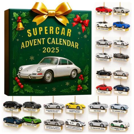 Calendrier de l'Avent Courses, Calendrier Halloween 24 jours, Coffret cadeau de l'Avent Noël 2025, Coffret cadeau décoratif