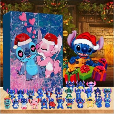 COOCHEER Calendrier de l'Avent de Noël 2024 : Calendrier de l'Avent de Noël idéal sur 24 jours - Cadeau surprise pour filles, garçons et enfants