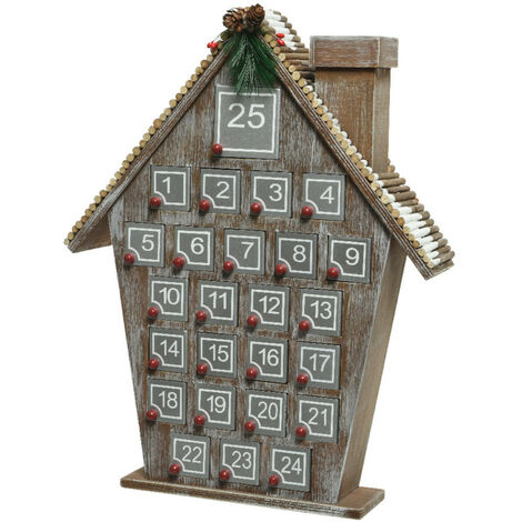 Calendrier en bois à personnaliser - Nos envies deco