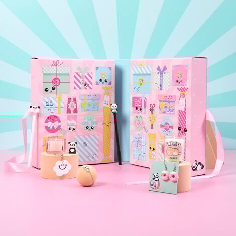 THE CONCEPT FACTORY Calendrier Kawaii Bougie Et Surprises