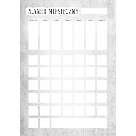 CALENDRIER MAGNÉTIQUE POUR RÉFRIGÉRATEUR 40x56cm