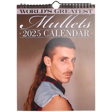 Calendrier mural mensuel 2025 : Les plus belles coupes mulet du monde (calendrier suspendu)