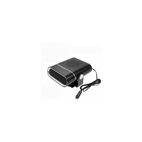 Calentador 12v 120w Descongelador de automóvil 2 en 1 Descongelador de automóvil portátil Encendedor de cigarrillos 360 ajustable