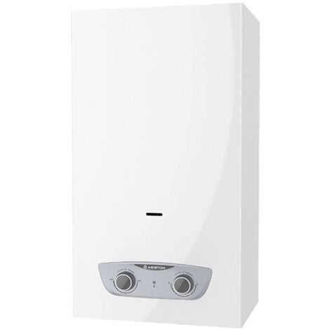 Calentador a gas atmosférico instantaneo, Ariston, Fast R X 11 L/min, Gas Natural, Clase Energetica A