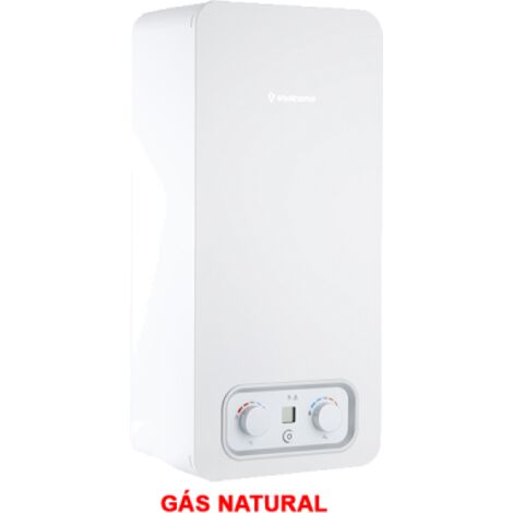 Calentador a Gas Natural Vulcano Click2 WRD11-4 KBNAT 11L con Display