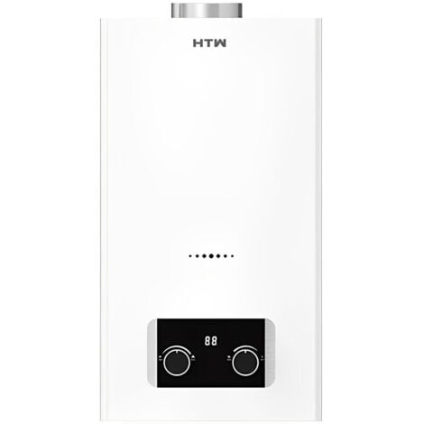 HTW Calentador Atmosférico a Gas de Butano KERO ( Nuevo OBI) – 11 L/min, Low NOx, Encendido Electrónico sin Llama