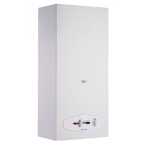 NECKAR Calentador Atmosférico WRN10-4 KE 10l/min Gas Natural 655x310x225mm Clase Energética A/M