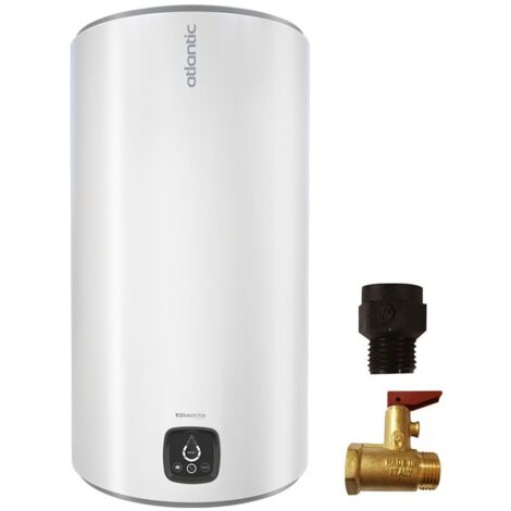 Calentador de agua eléctrico Atlantic Genius Steatite 100 litros Vertical de pared