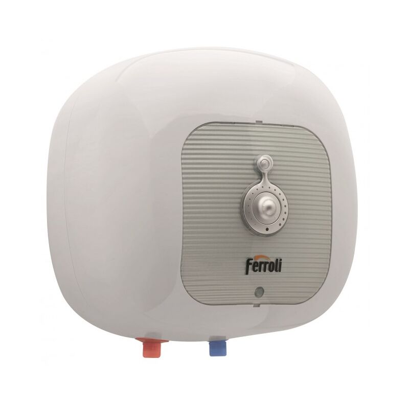 

Caesaroo - Calentador de agua eléctrico por encima del suelo Ferroli Cubo SG capacidad 30 Litros | Blanco