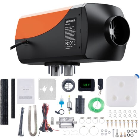 Calentador de aire diésel Mophorn de 12 V y 8 kW con pantalla LCD y control remoto: ideal para automóviles, autobuses, vehículos recreativos y uso en interiores